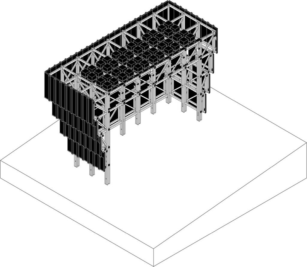 Cabane La Suie / Marina Poli + Philippe Paumelle + Richard Trézeux
