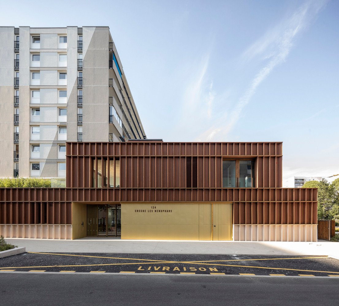 Crèche et Médiathèque de Jouets / a+samueldelmas architectes