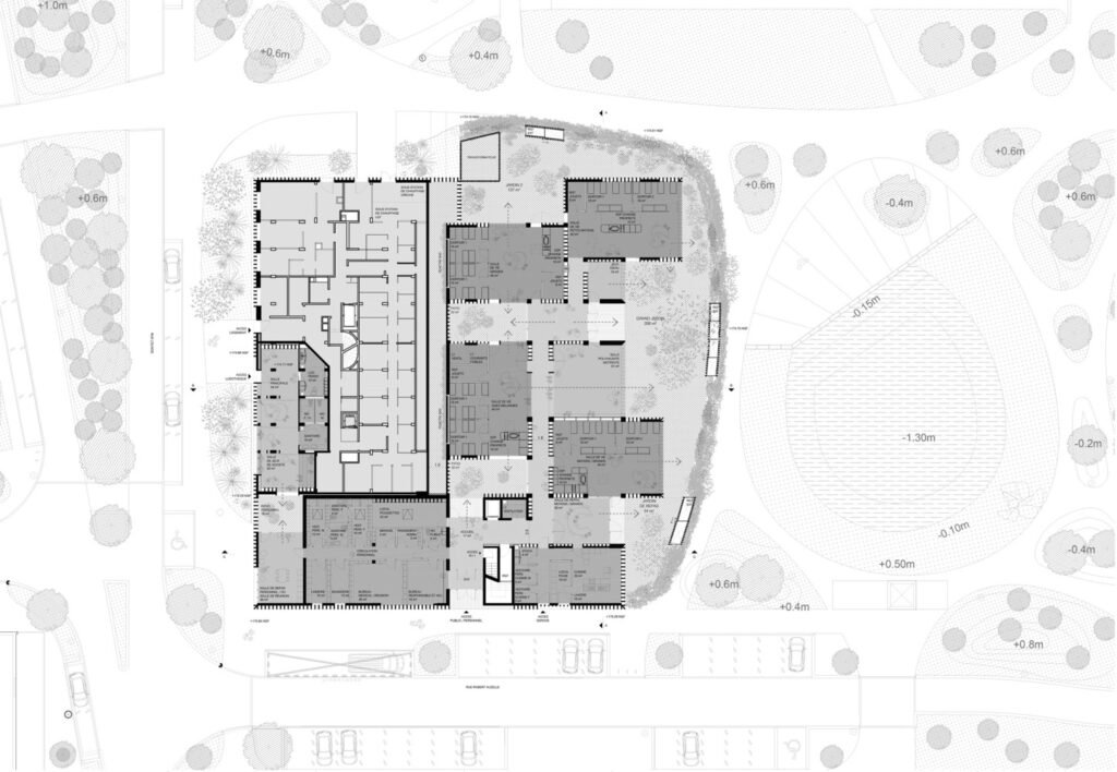 Crèche et Médiathèque de Jouets / a+samueldelmas architectes