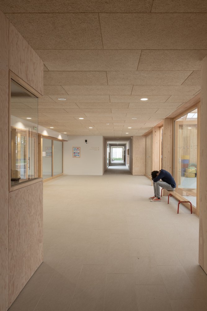 École Maternelle à Saint-Ouen-du-Tilleul / ACAU Architectes