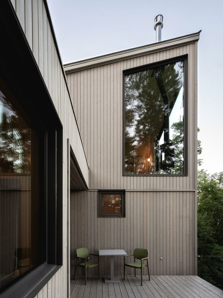 La Cime Chalet / NatureHumaine