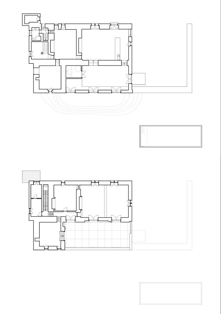 LA FAGE, une maison dans une maison / Plan Común
