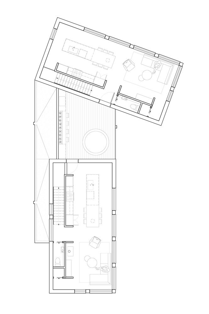 La Maison des Frères Tino / Quinzhee Architecture