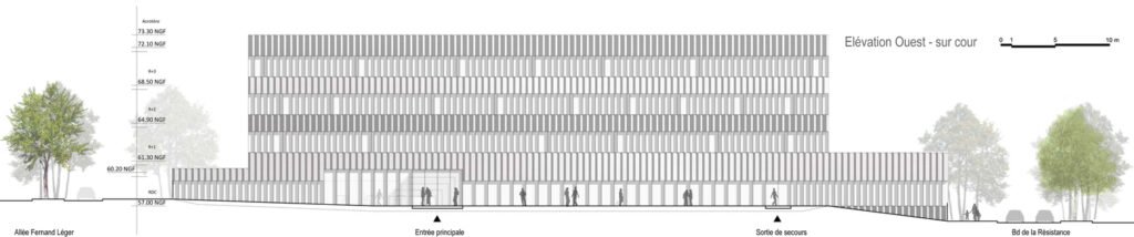 Lycée Fernand et Nadia Léger / toa | architectes associés