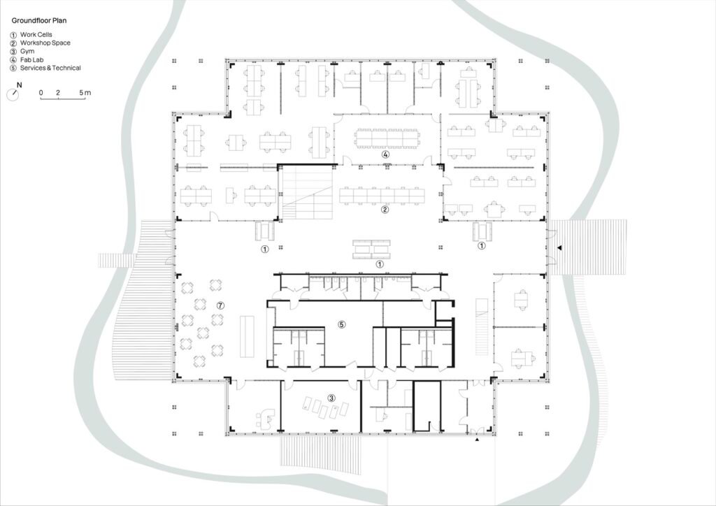 Pavillon Jardins / Atelier du Pont