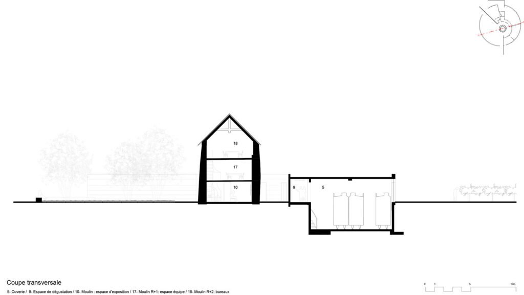Rénovation du Moulin et Construction de la Cave / Carmen Maurice Architecture