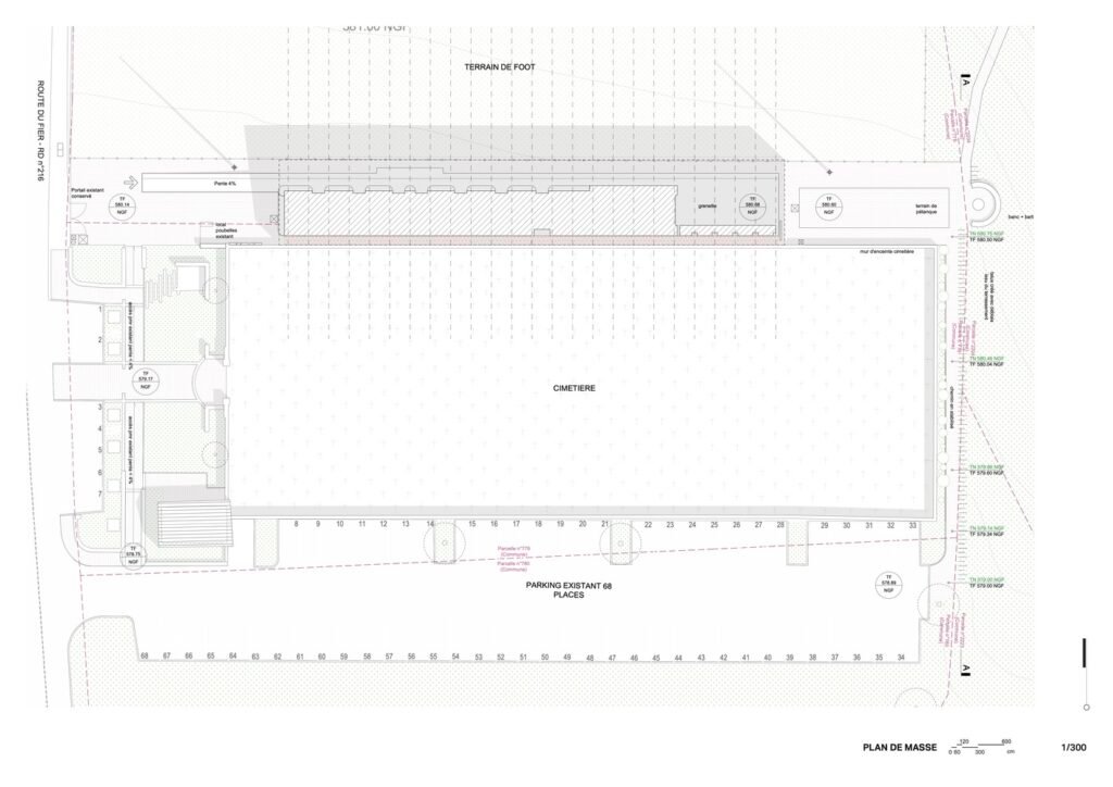 Vestiaires et Club House des Installations Sportives / Anthony Laffargue