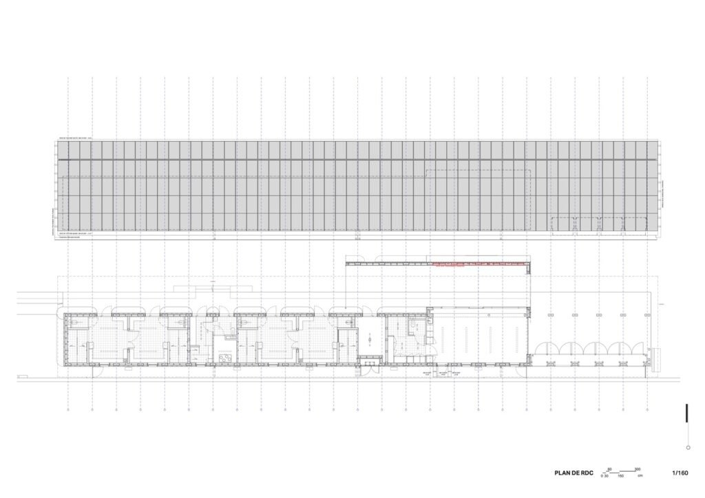 Vestiaires et Club House des Installations Sportives / Anthony Laffargue