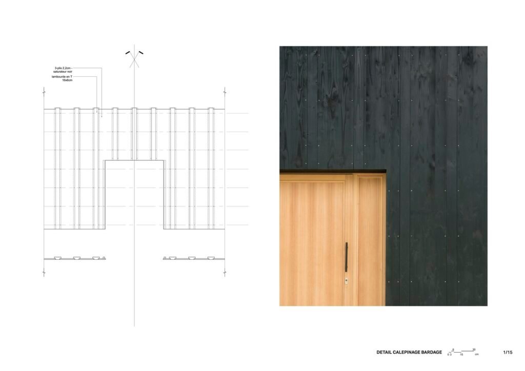 Vestiaires et Club House des Installations Sportives / Anthony Laffargue