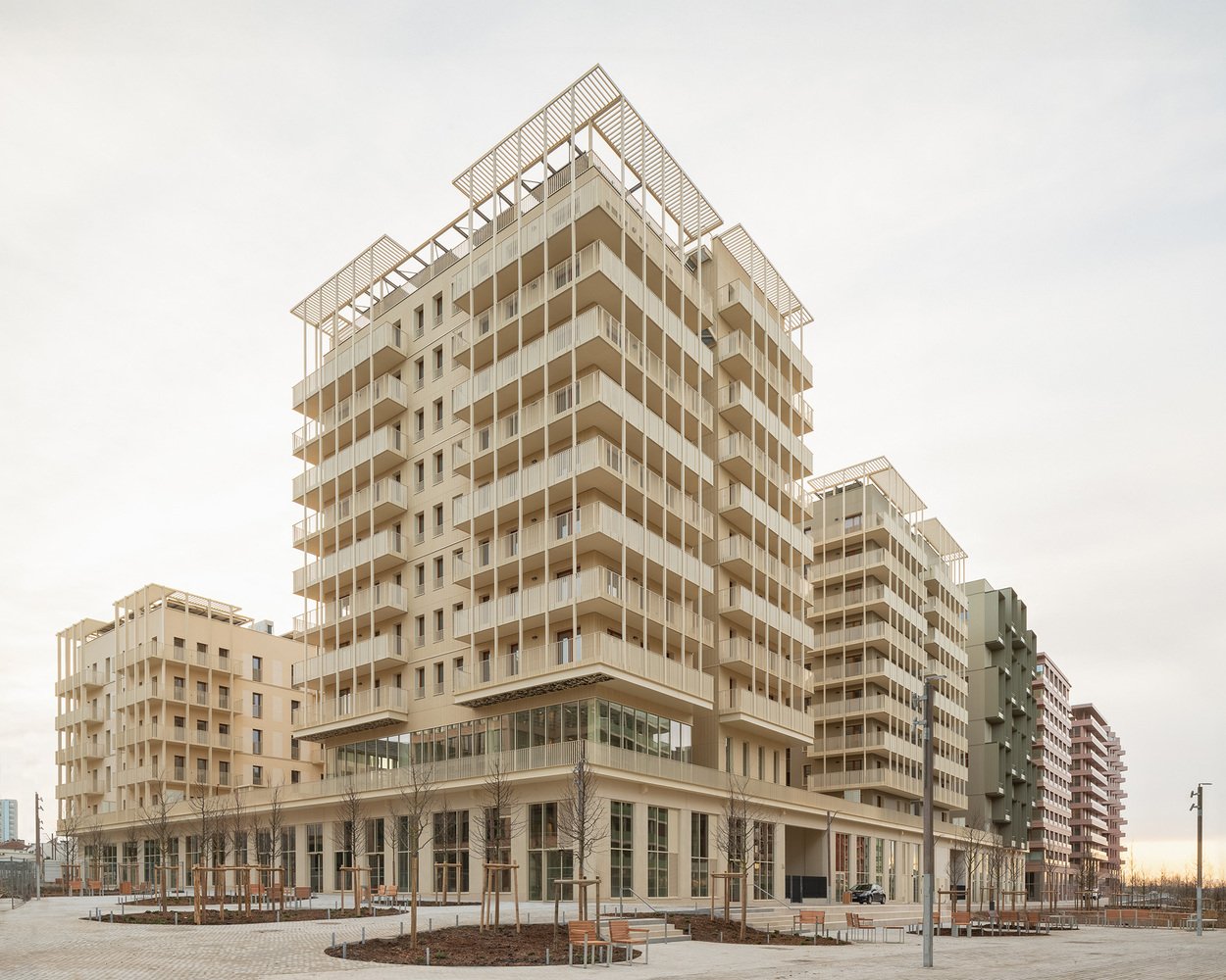 Village des Athlètes Lot E2B / CoBe Architecture et Paysage