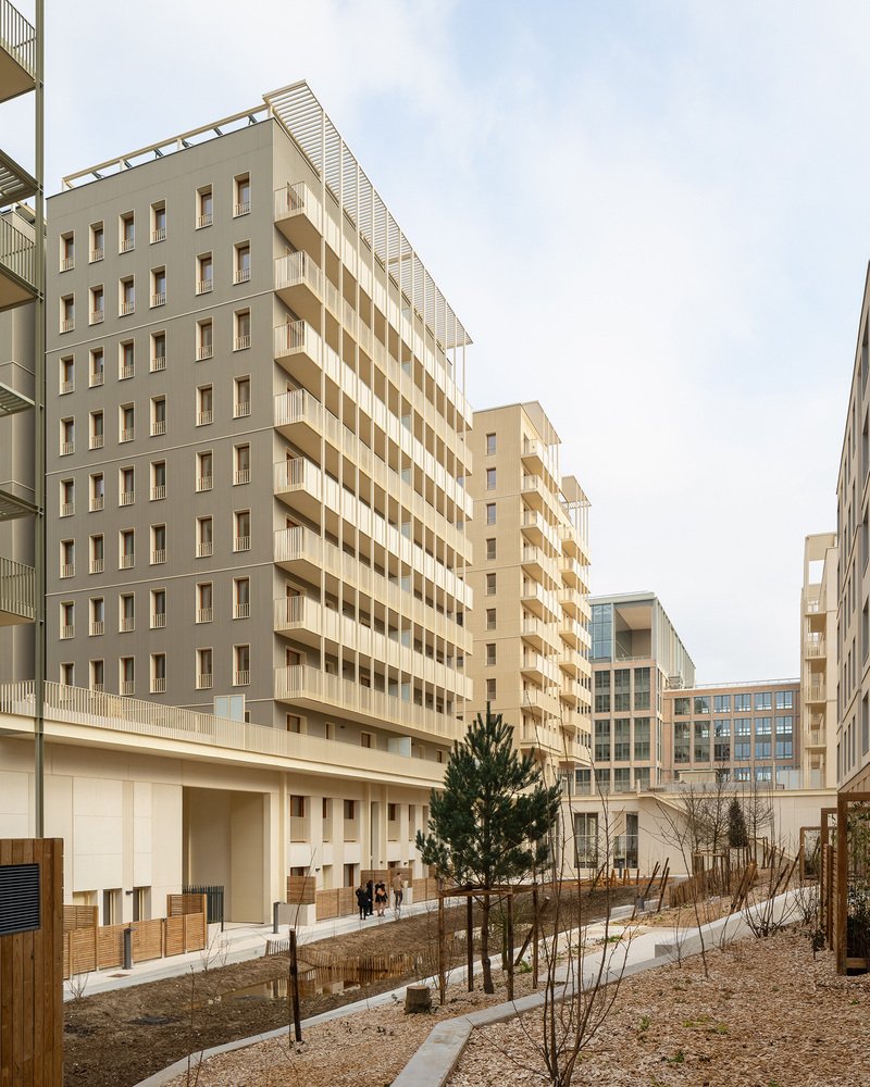 Village des Athlètes Lot E2B / CoBe Architecture et Paysage
