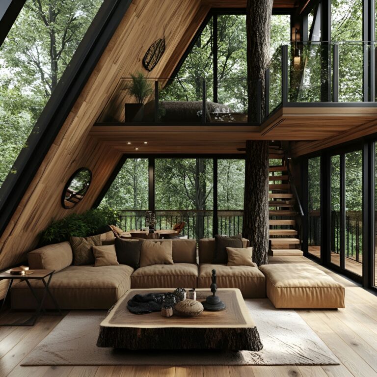 Arbre Dans Une Maison