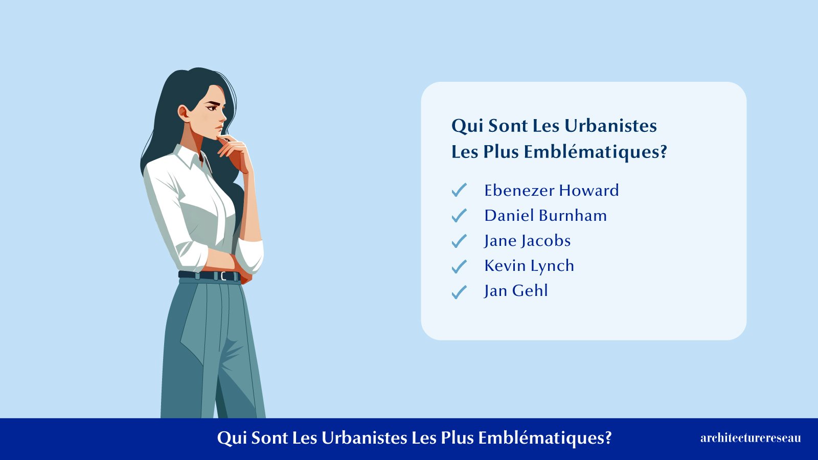 Urbaniste Travail, Salaires, Emplois, Formation et Éthique Qui sont les urbanistes les plus emblématiques ?