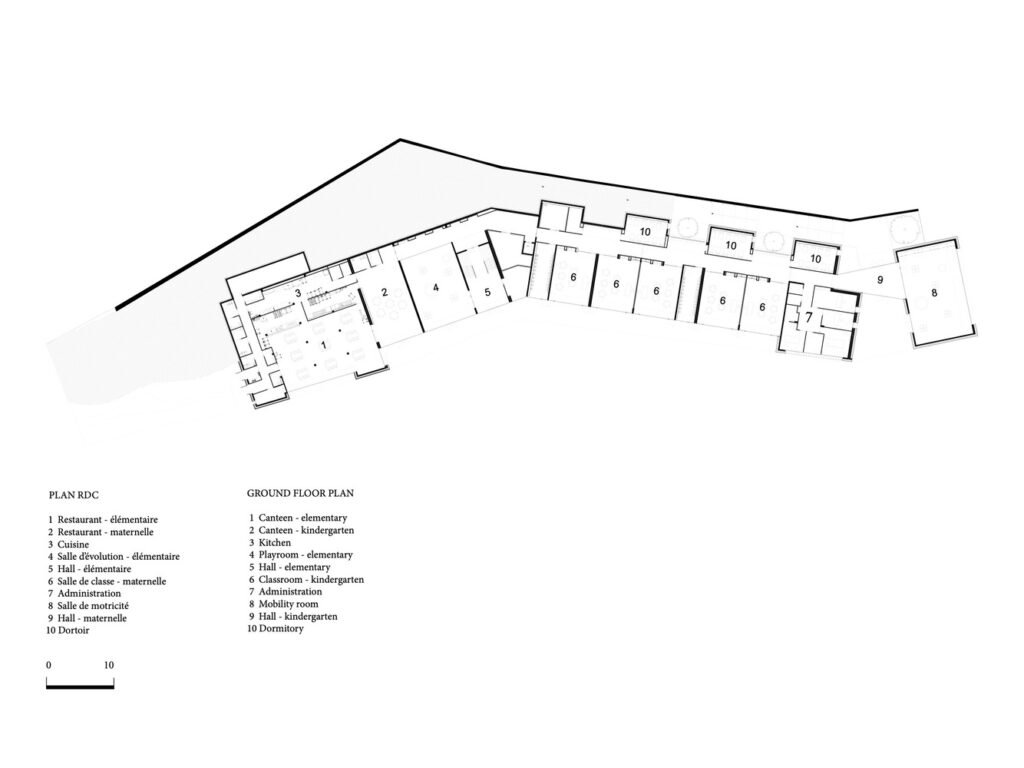 Bâtiment Fossile à l’École de Cabriès / Amelia Tavella Architectes