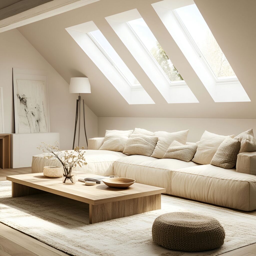 A closer look at Scandinavian Style Penthouse Apartment With Private Balcony