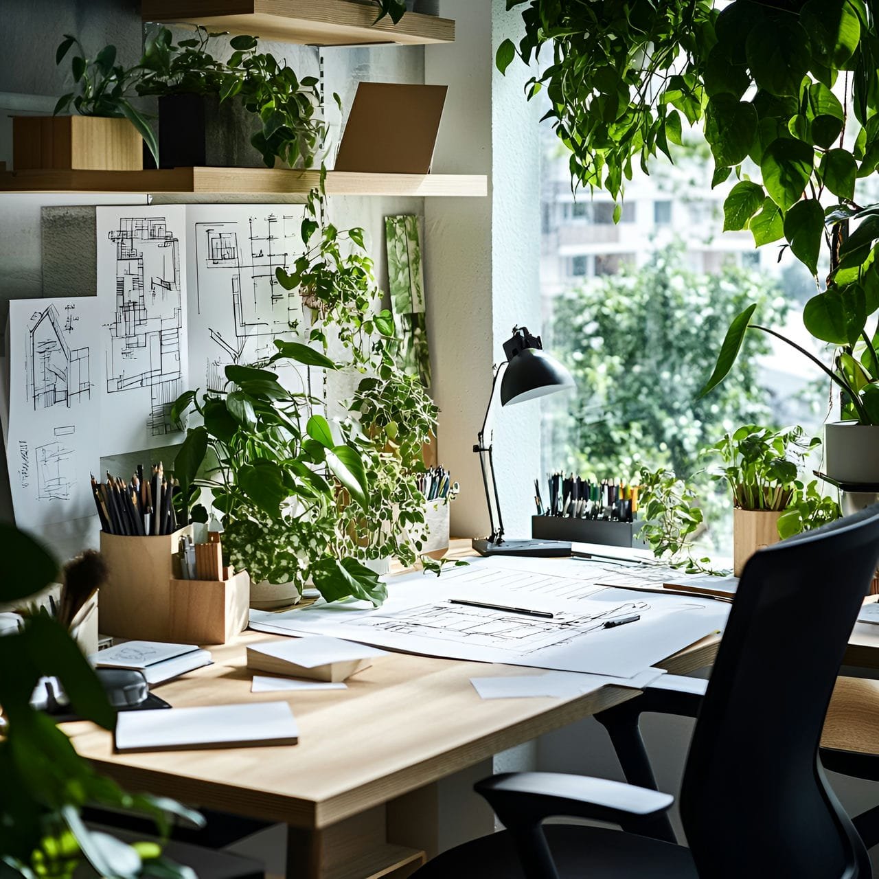 18 Éléments Indispensables pour le Bureau d’un Architecte