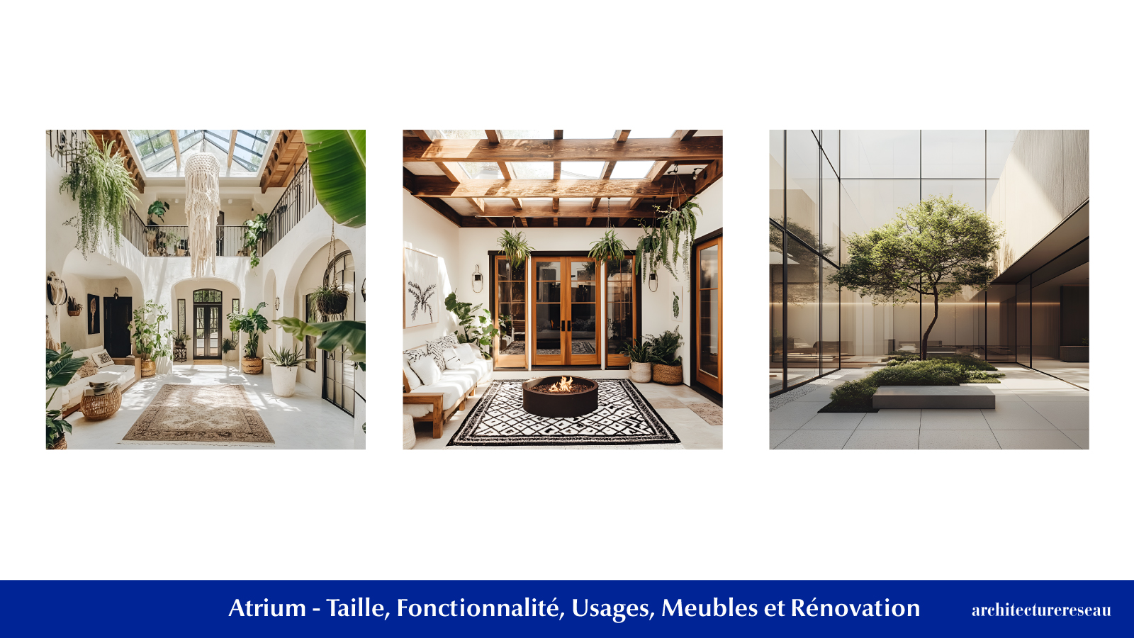 Atrium: Taille, Fonctionnalité, Usages, Mobilier Et Rénovation