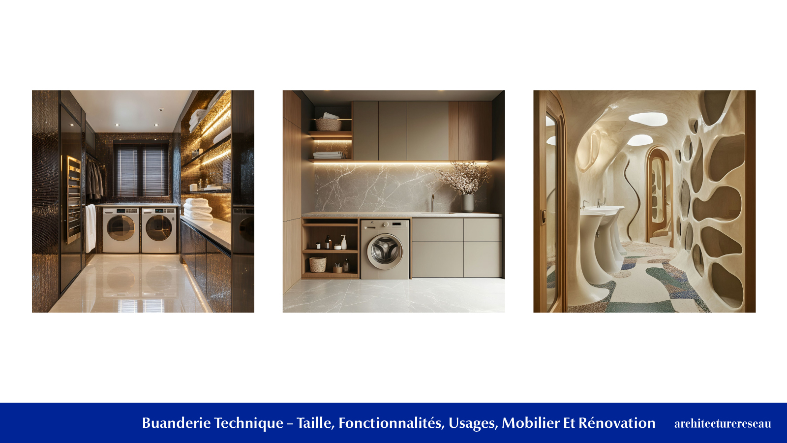 Buanderie technique : Dimensions, Fonctionnalité, Usages, Mobilier et Rénovation