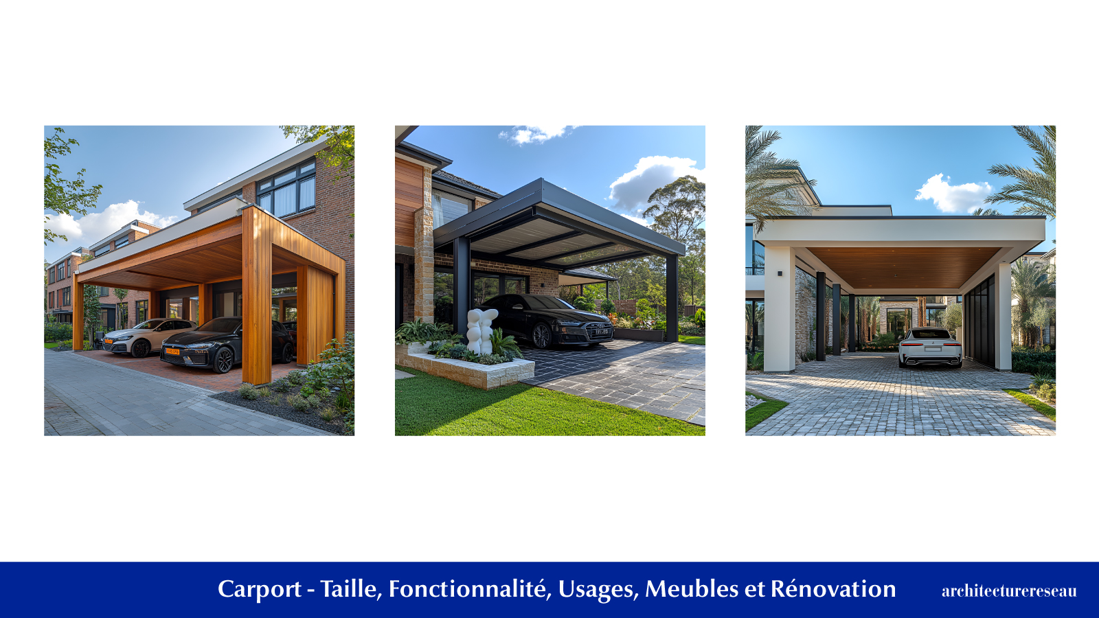 Carport: Taille, Fonctionnalité, Usages, Mobilier Et Rénovation