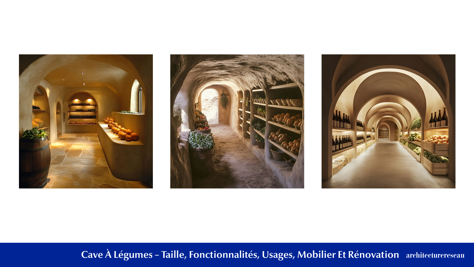 Cave à légumes : Taille, Fonctionnalité, Utilisations, Mobilier et Rénovation