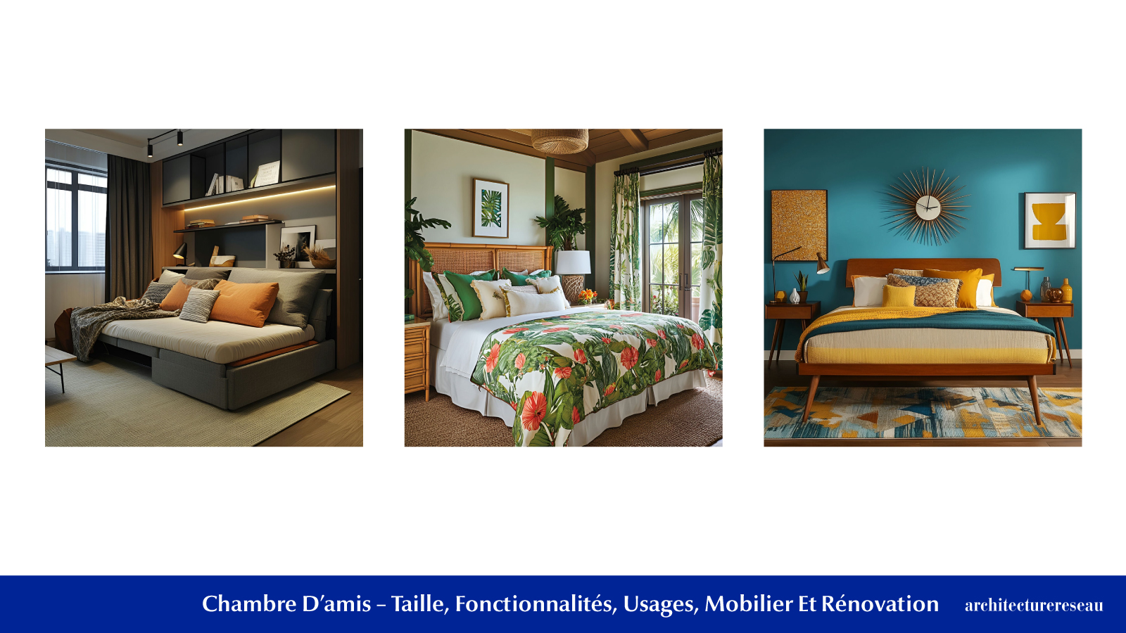 Chambre d’amis : Taille, Fonctionnalité, Usages, Mobilier et Rénovation