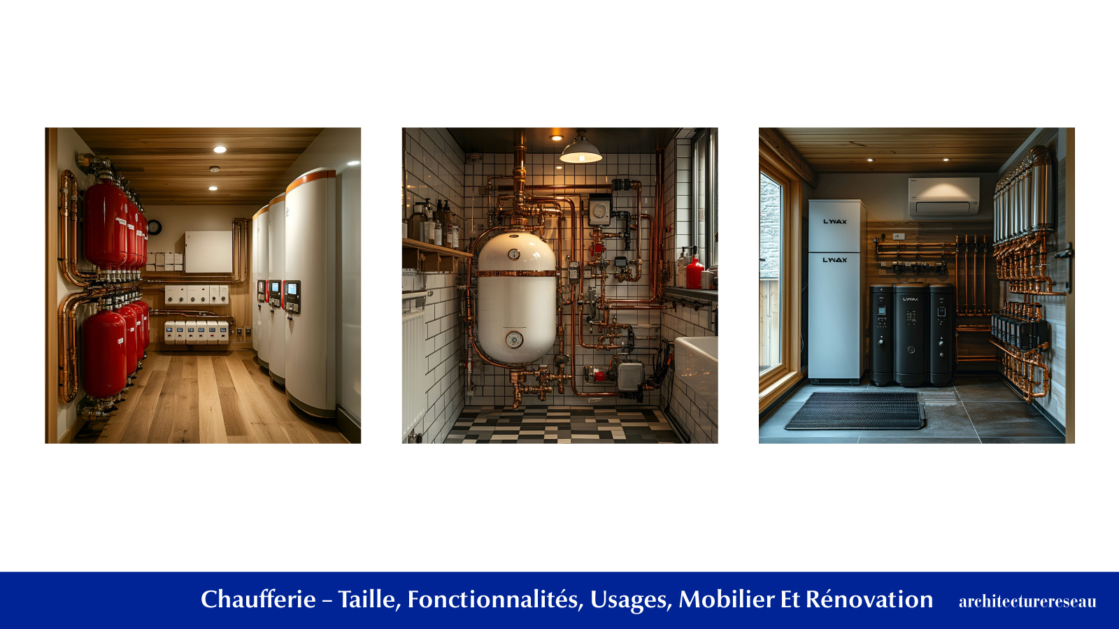 Chaufferie : Taille, Fonctionnalité, Usages, Mobilier et Rénovation