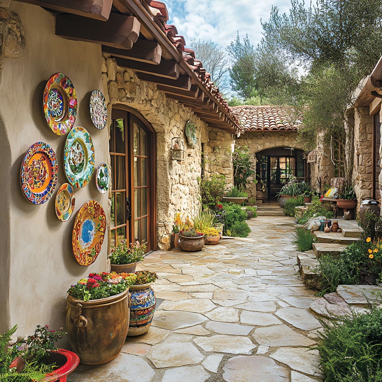 Cour intérieure : taille, fonctionnalité, usages, mobilier et rénovation