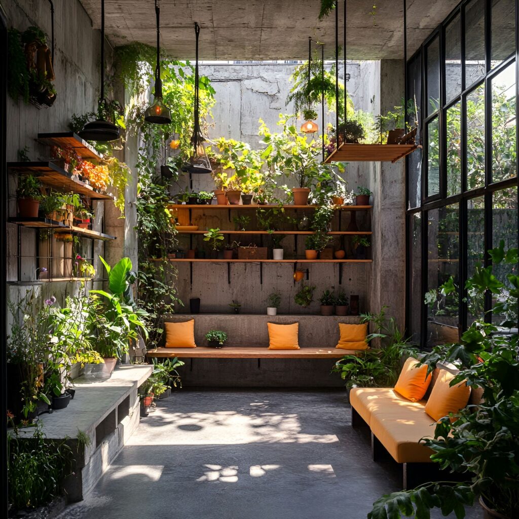 Cour intérieure : taille, fonctionnalité, usages, mobilier et rénovation