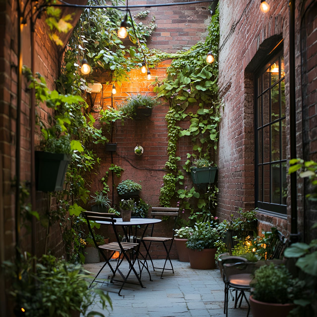 Cour intérieure : taille, fonctionnalité, usages, mobilier et rénovation