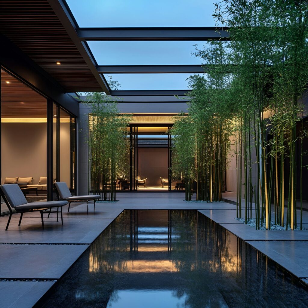 Cour intérieure : taille, fonctionnalité, usages, mobilier et rénovation