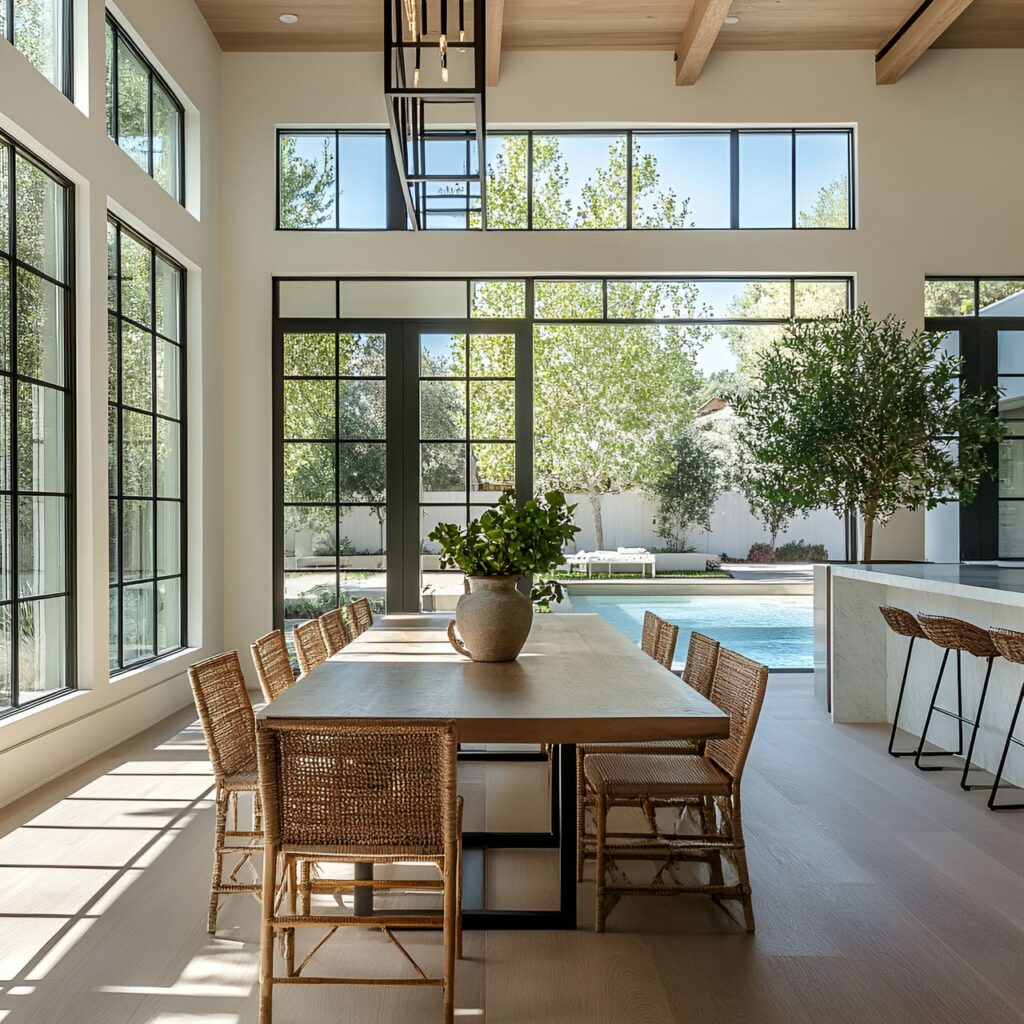 Salle à manger : taille, fonctionnalité, usages, mobilier et rénovation