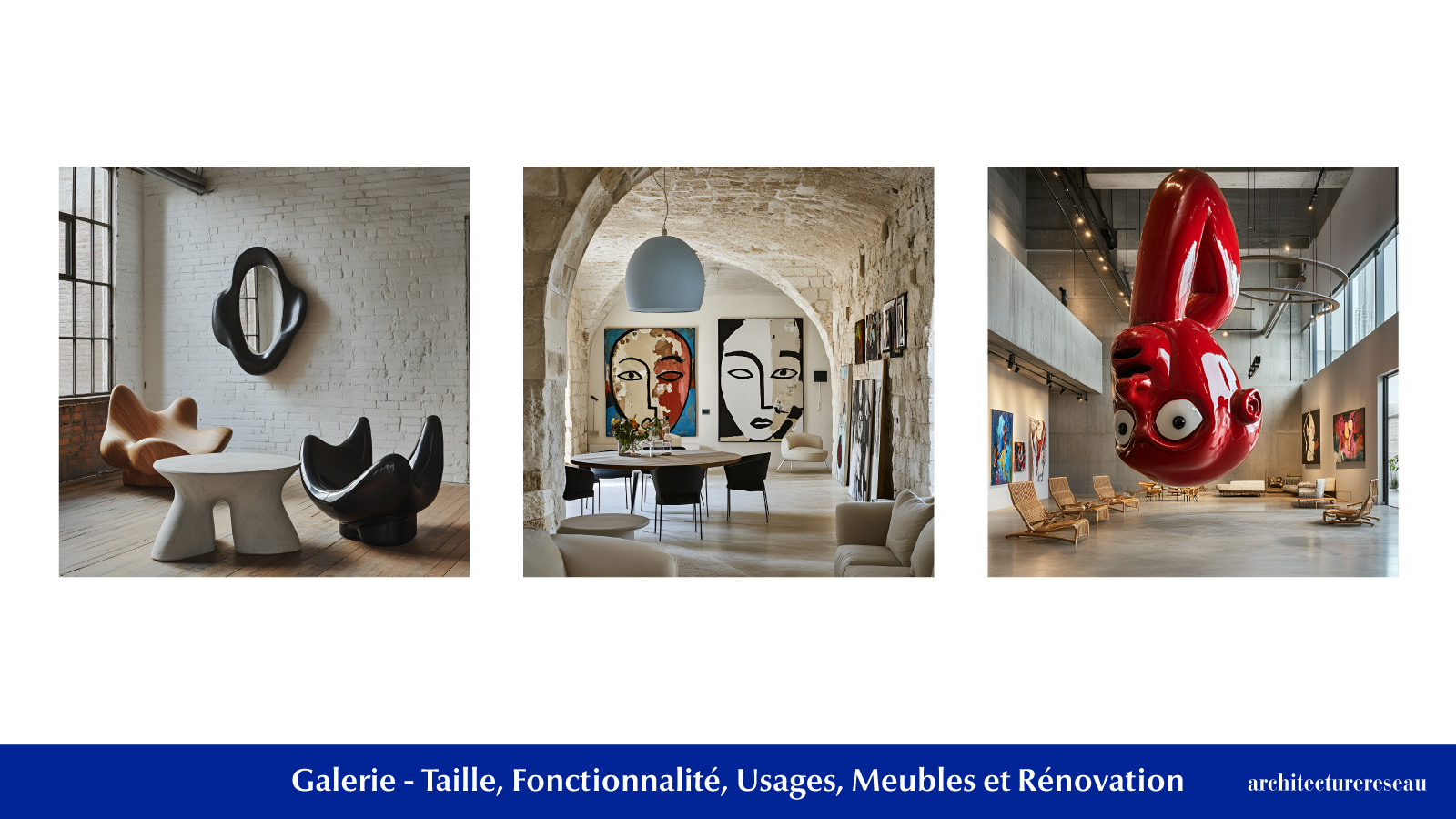 Galerie: Taille, Fonctionnalité, Utilisations, Mobilier et Rénovation