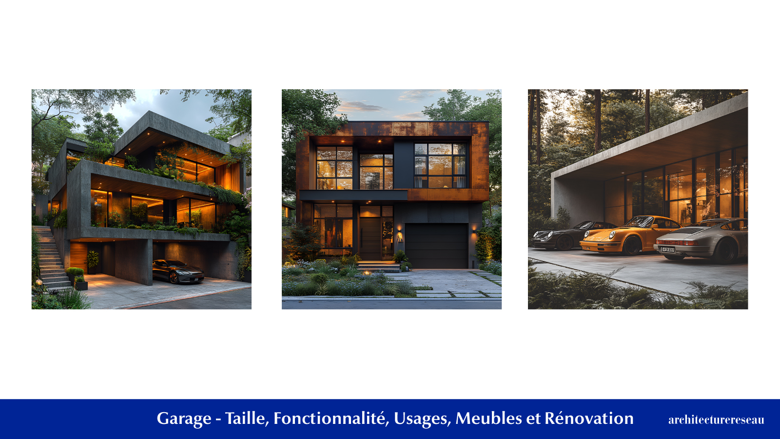 Garage: Taille, Fonctionnalité, Usages, Mobilier Et Rénovation