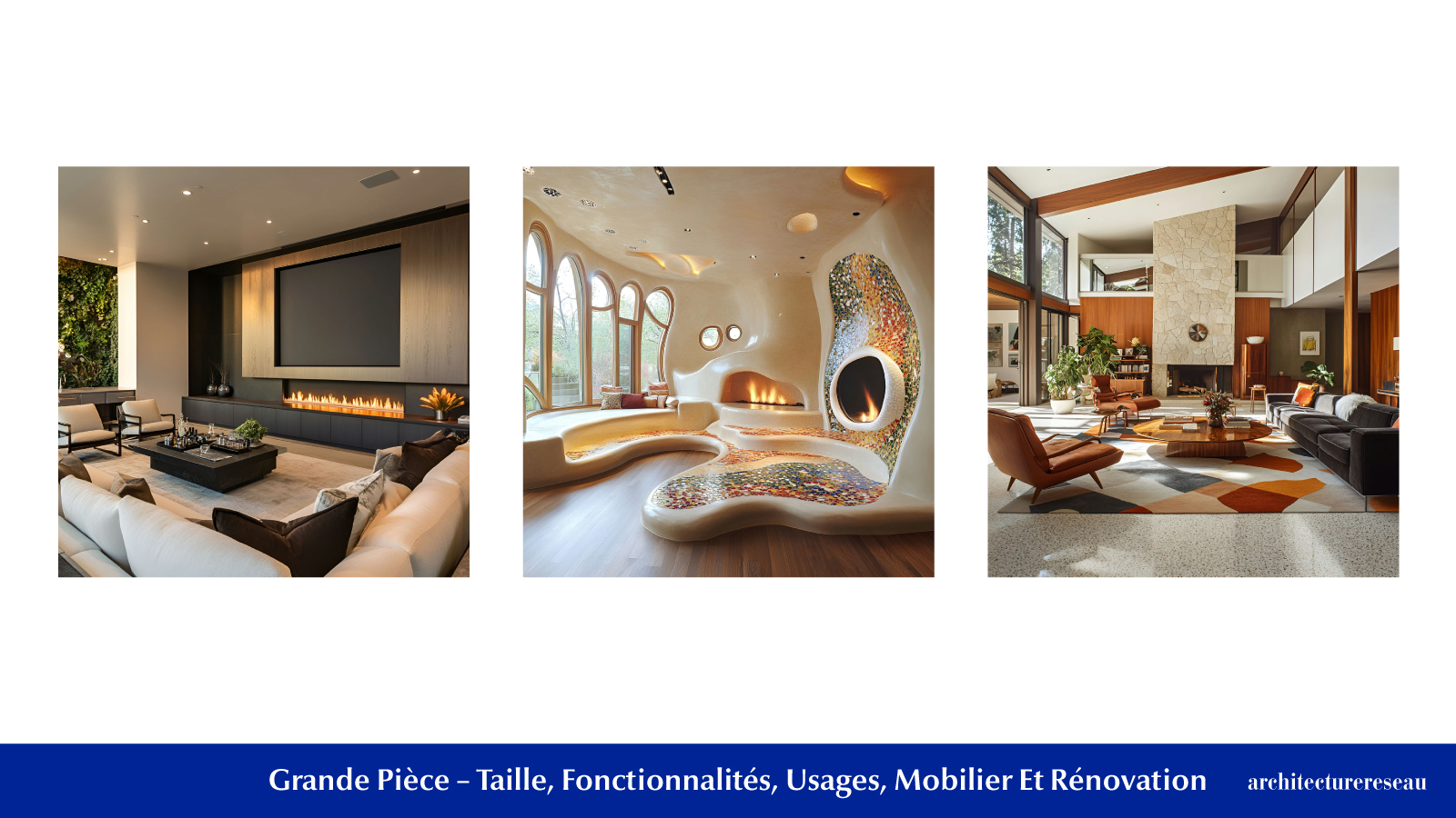 Grande pièce : Taille, Fonctionnalité, Usages, Mobilier et Rénovation