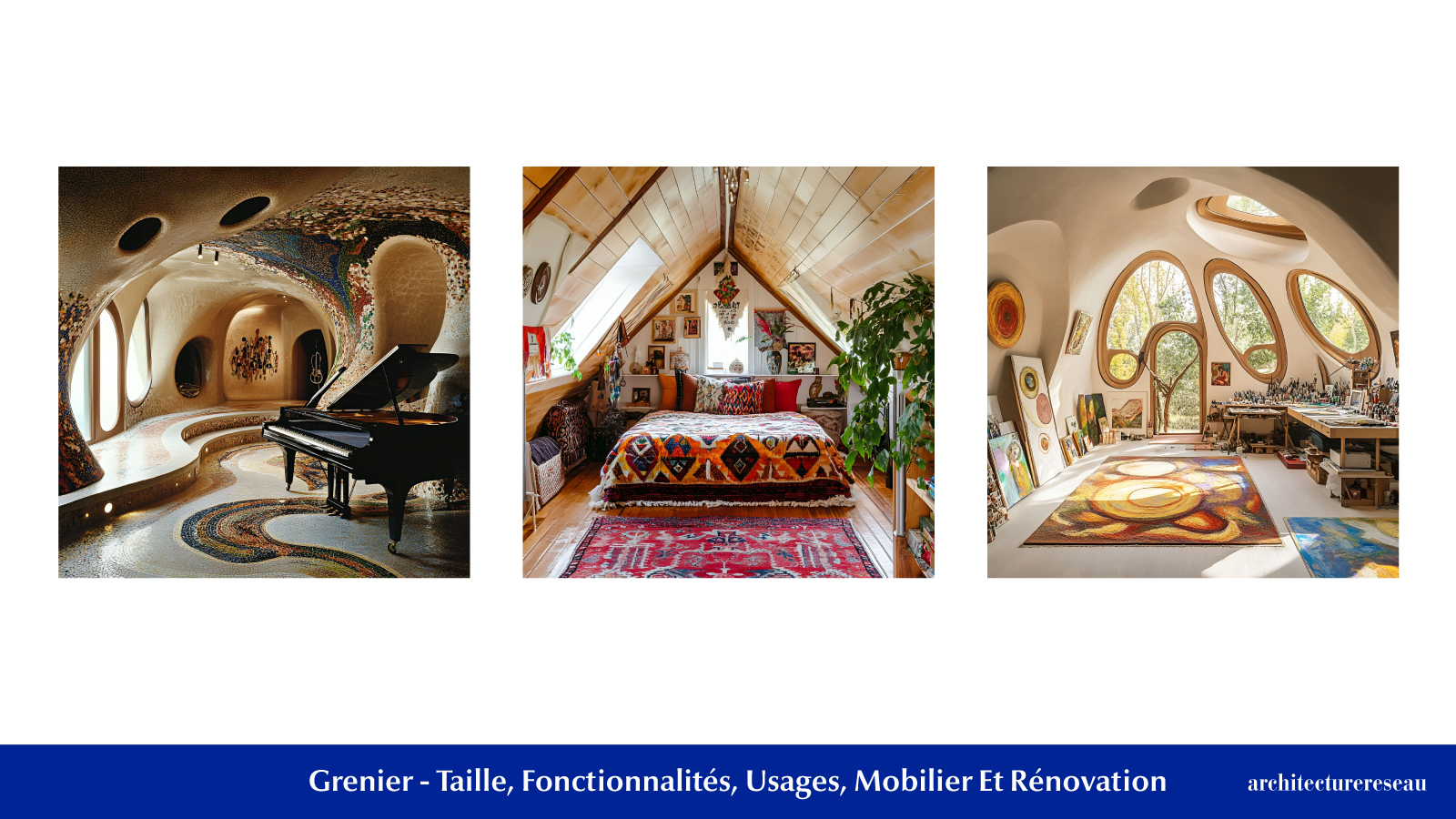 Grenier : taille, fonctionnalité, usages, mobilier et rénovation