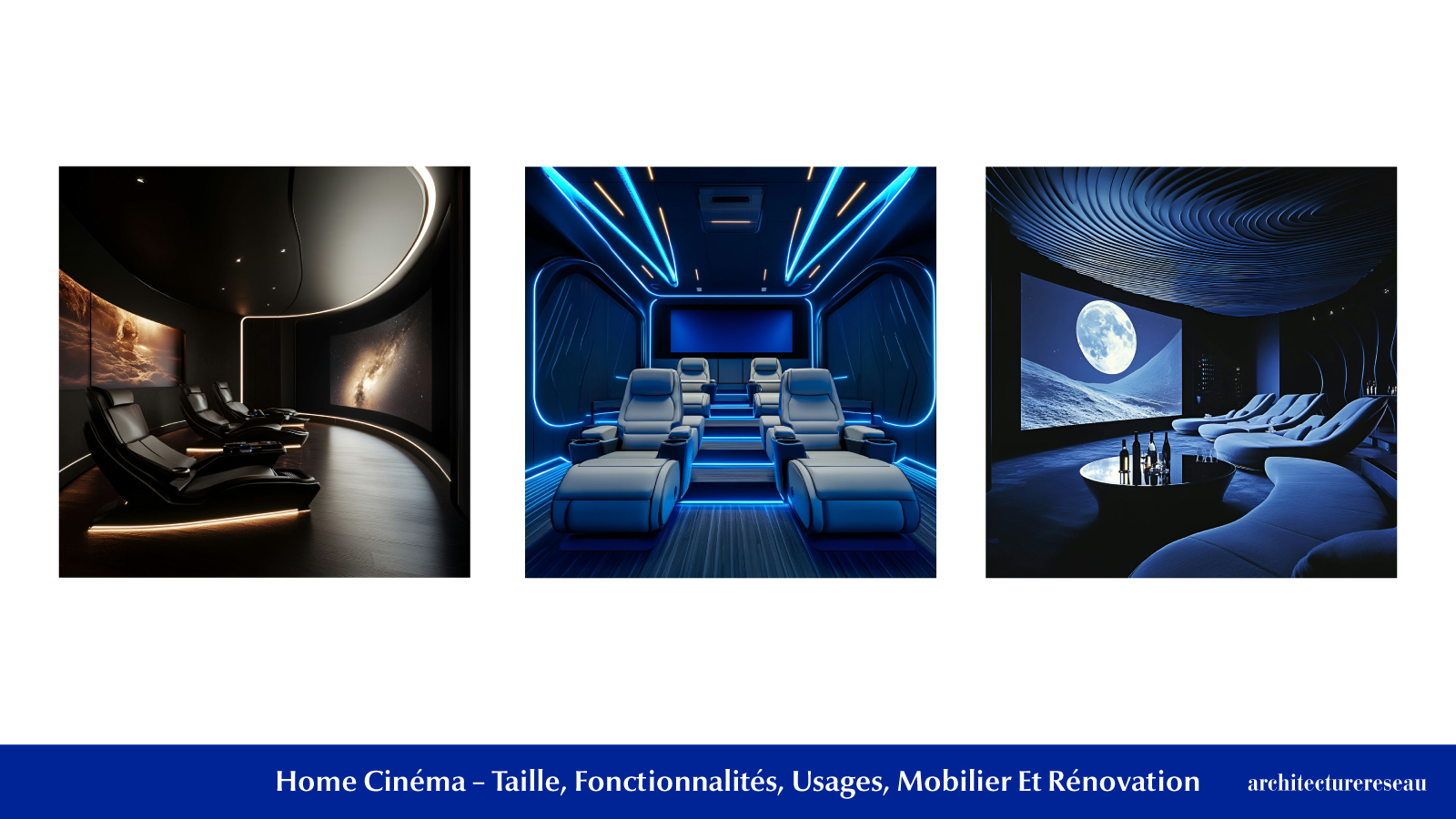 Home cinéma : taille, fonctionnalité, usages, mobilier et rénovation