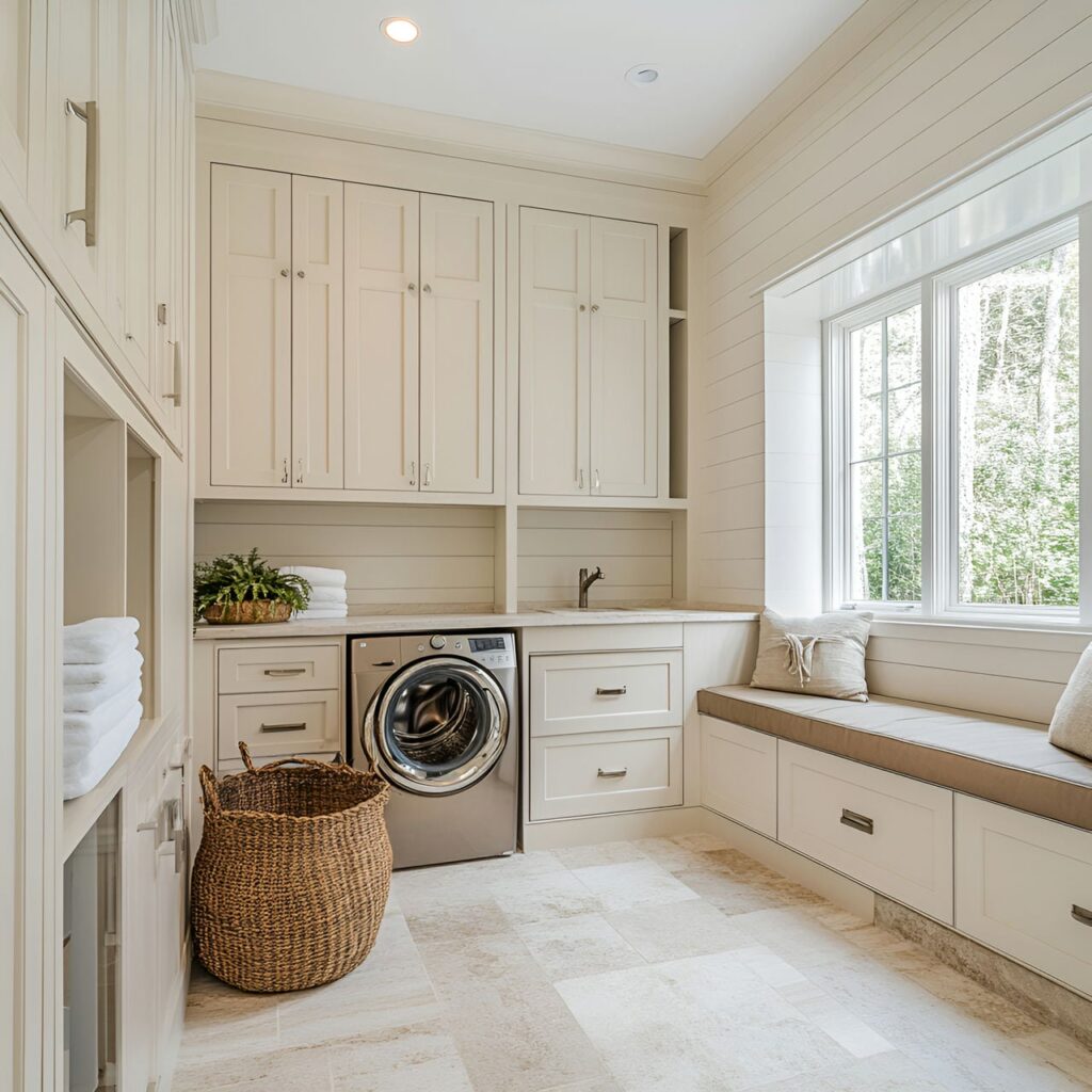 Buanderie: Taille, Fonctionnalité, Usages, Mobilier et Rénovation