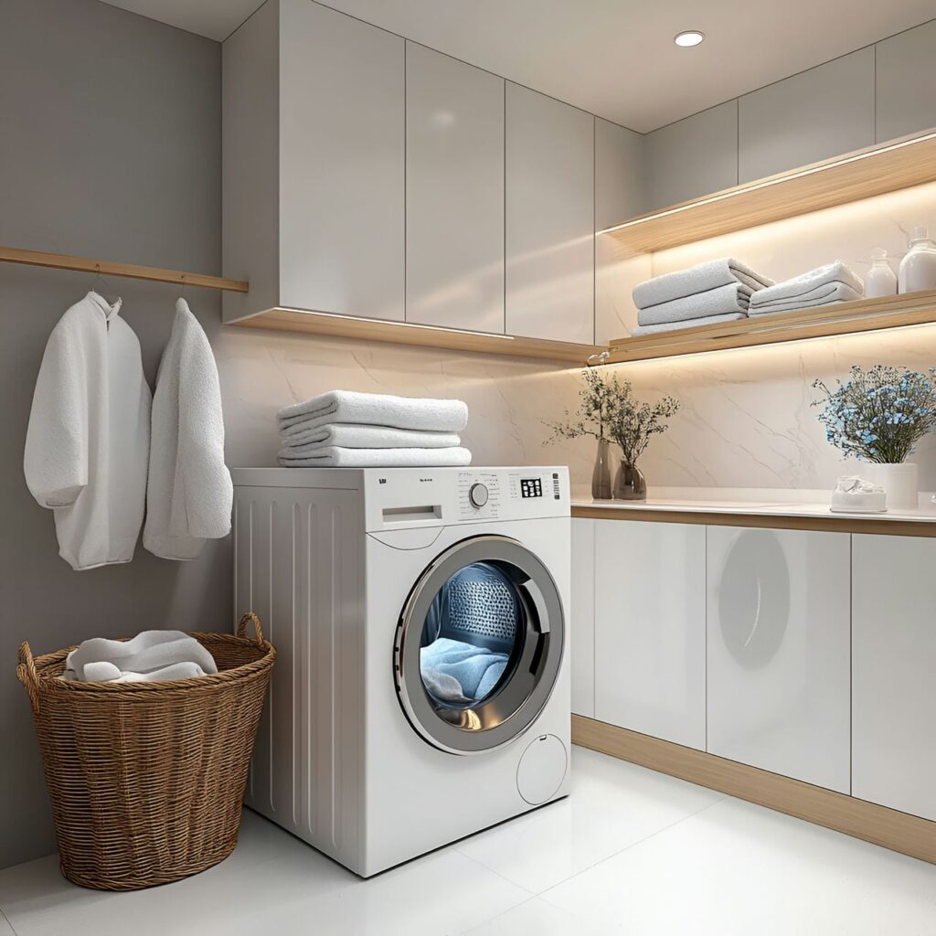 Buanderie: Taille, Fonctionnalité, Usages, Mobilier et Rénovation