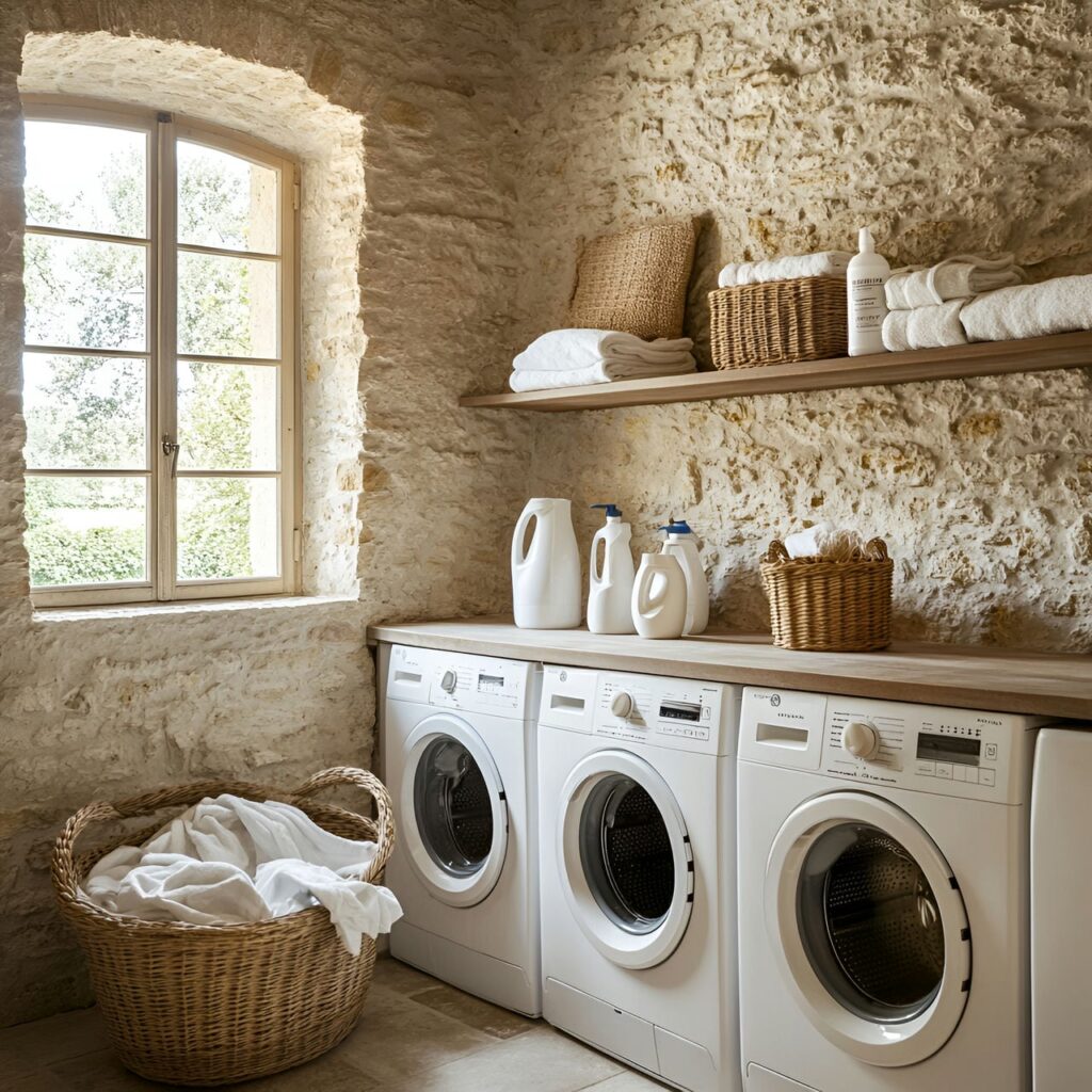 Buanderie: Taille, Fonctionnalité, Usages, Mobilier et Rénovation