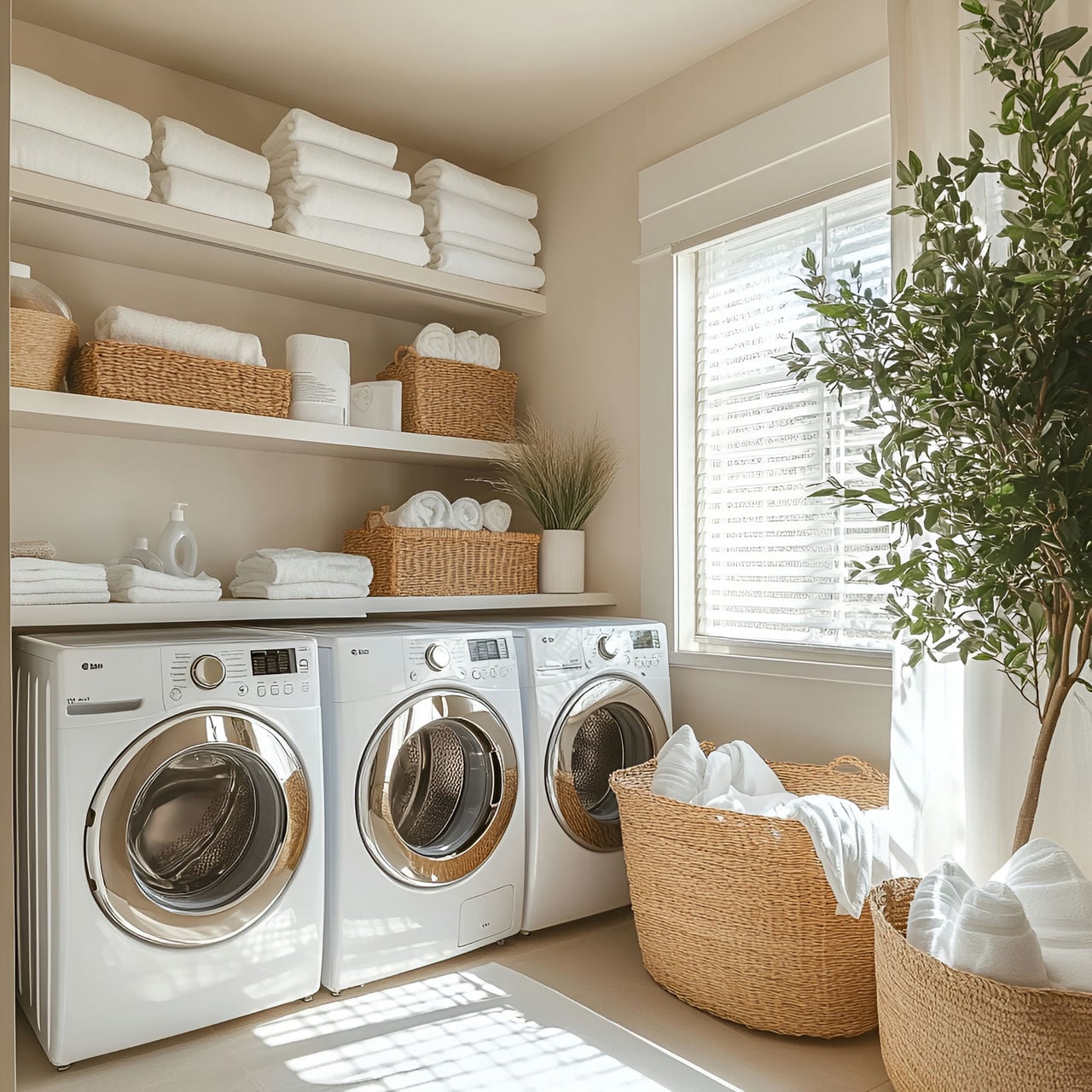 Buanderie: Taille, Fonctionnalité, Usages, Mobilier et Rénovation