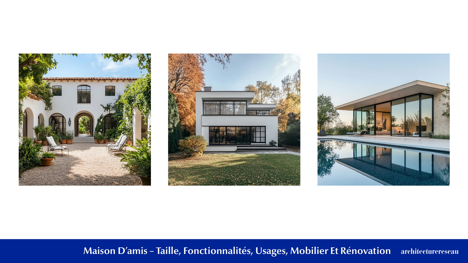Maison d’amis : Taille, Fonctionnalité, Usages, Mobilier et Rénovation