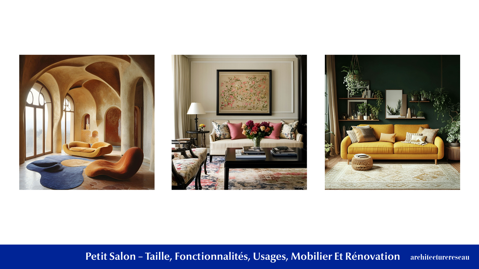 Petit salon : Taille, Fonctionnalité, Usages, Mobilier et Rénovation