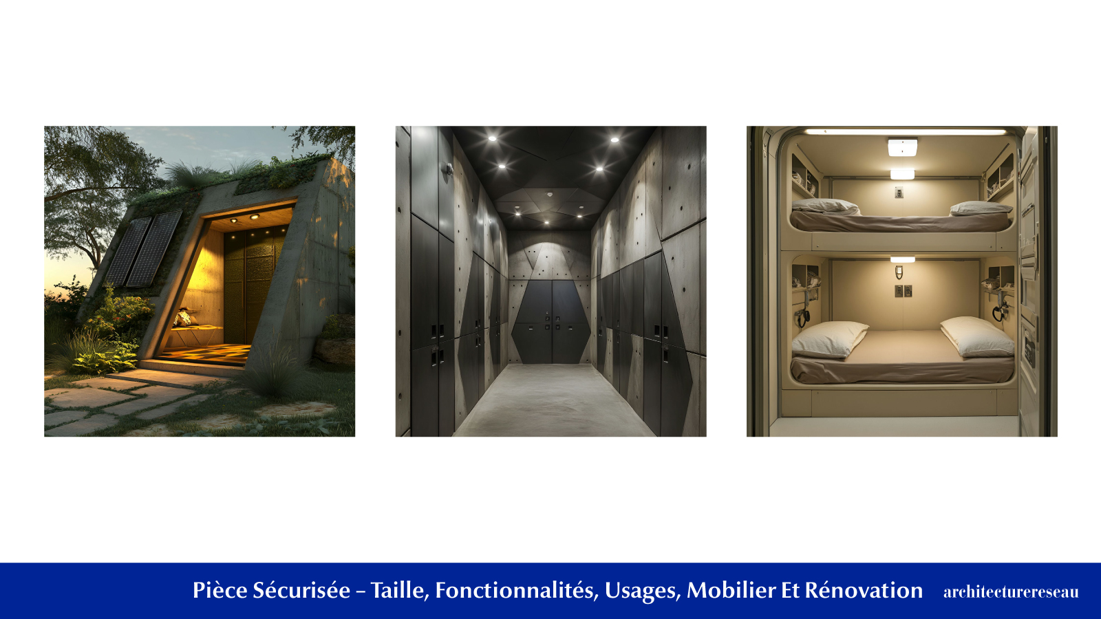 Pièce sécurisée : Taille, Fonctionnalité, Usages, Mobilier et Rénovation