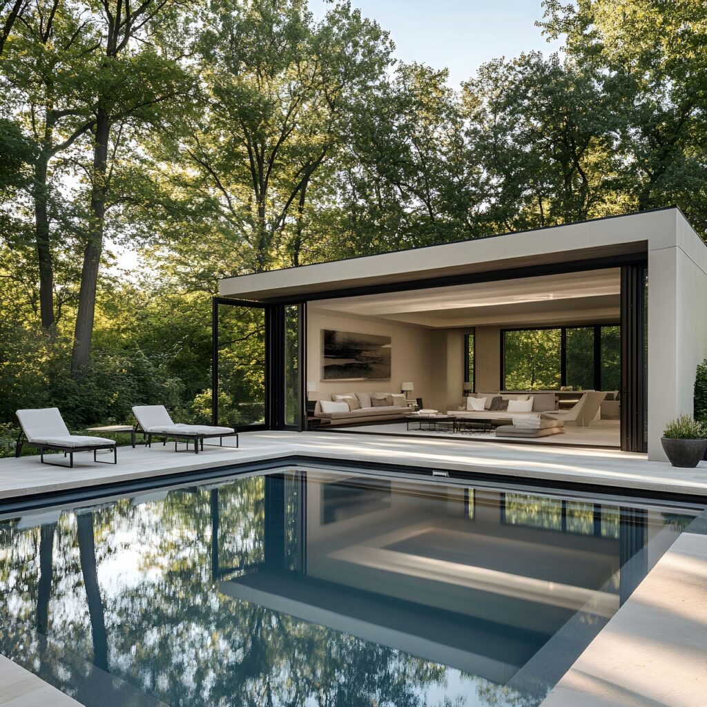 Pool House : Taille, Fonctionnalité, Usages, Mobilier et Rénovation