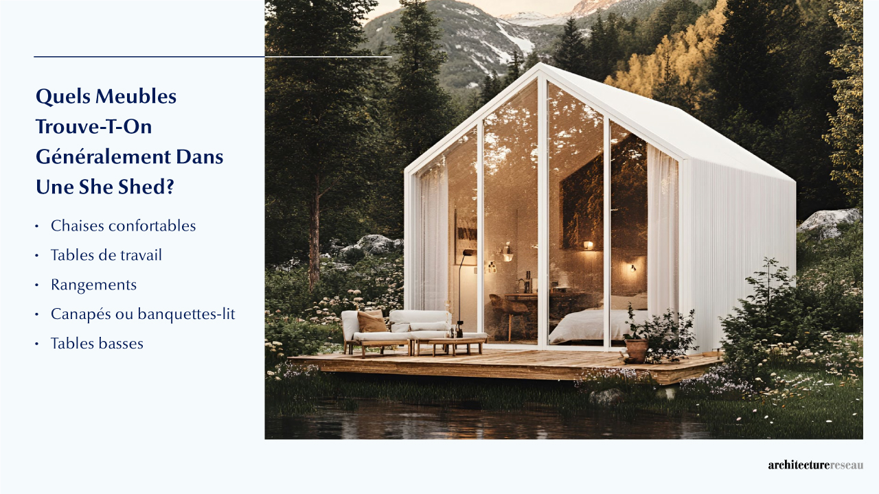 She Shed - Taille, Fonctionnalités, Usages, Mobilier Et Rénova Quelles sont les couleurs les plus couramment utilisées pour peindre un she shed?