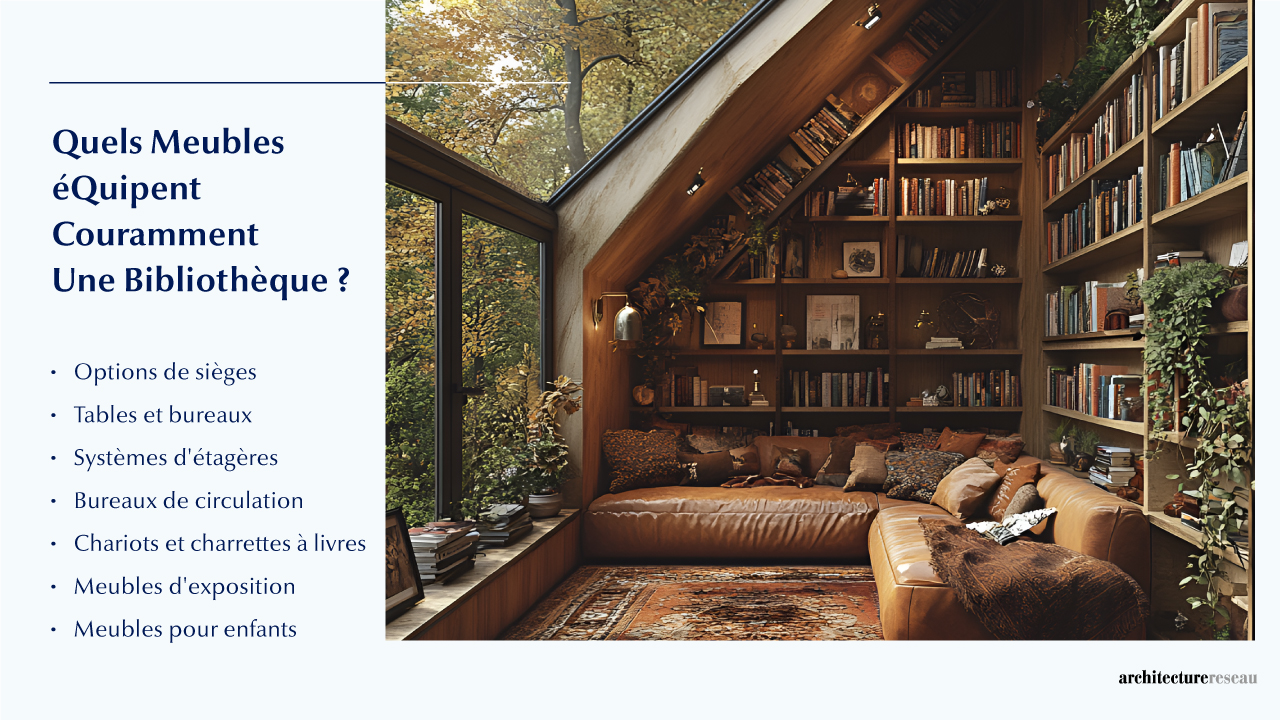 Bibliothèque : Taille, Fonctionnalité, Usages, Mobilier et Rénovation