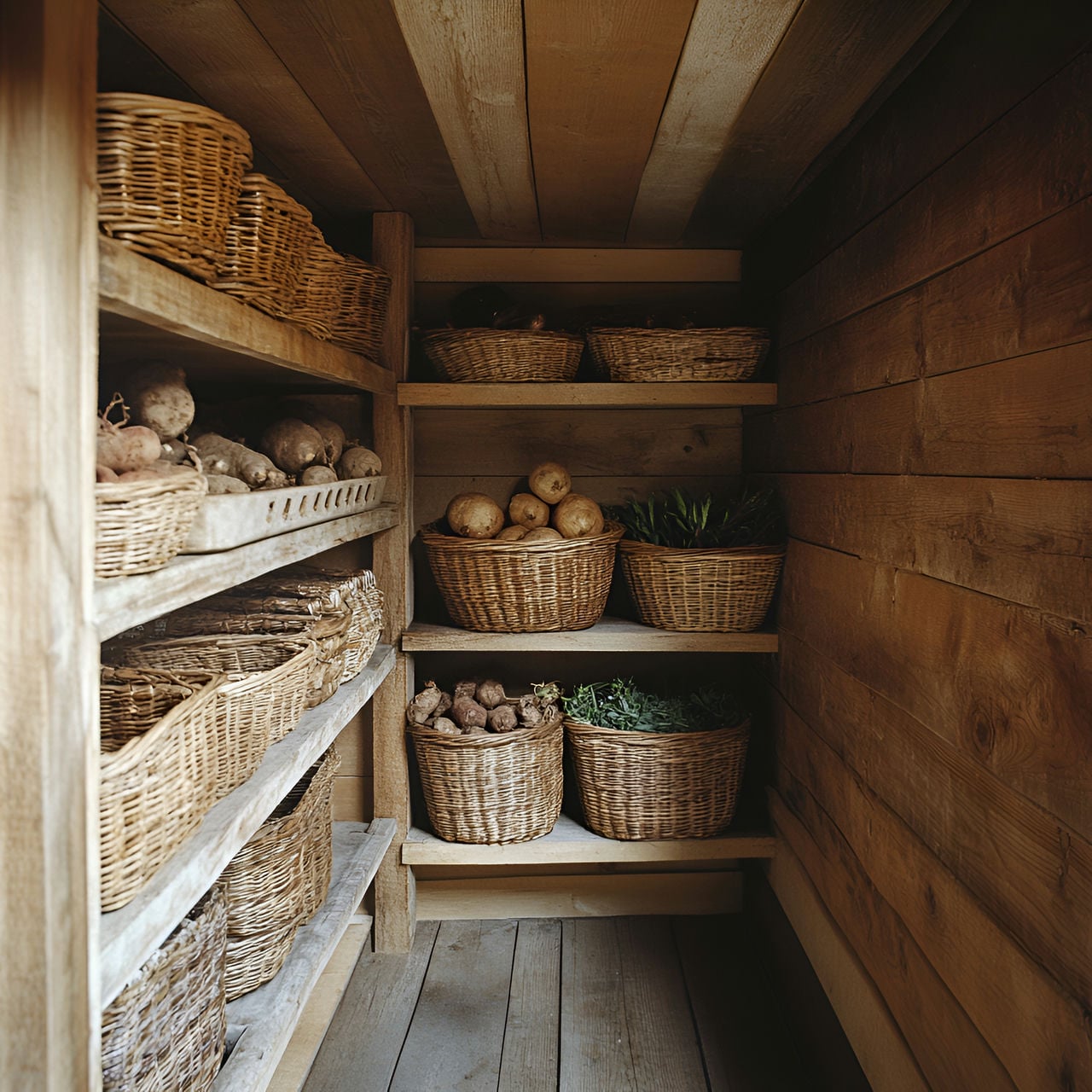 Cave à légumes : Taille, Fonctionnalité, Utilisations, Mobilier et Rénovation