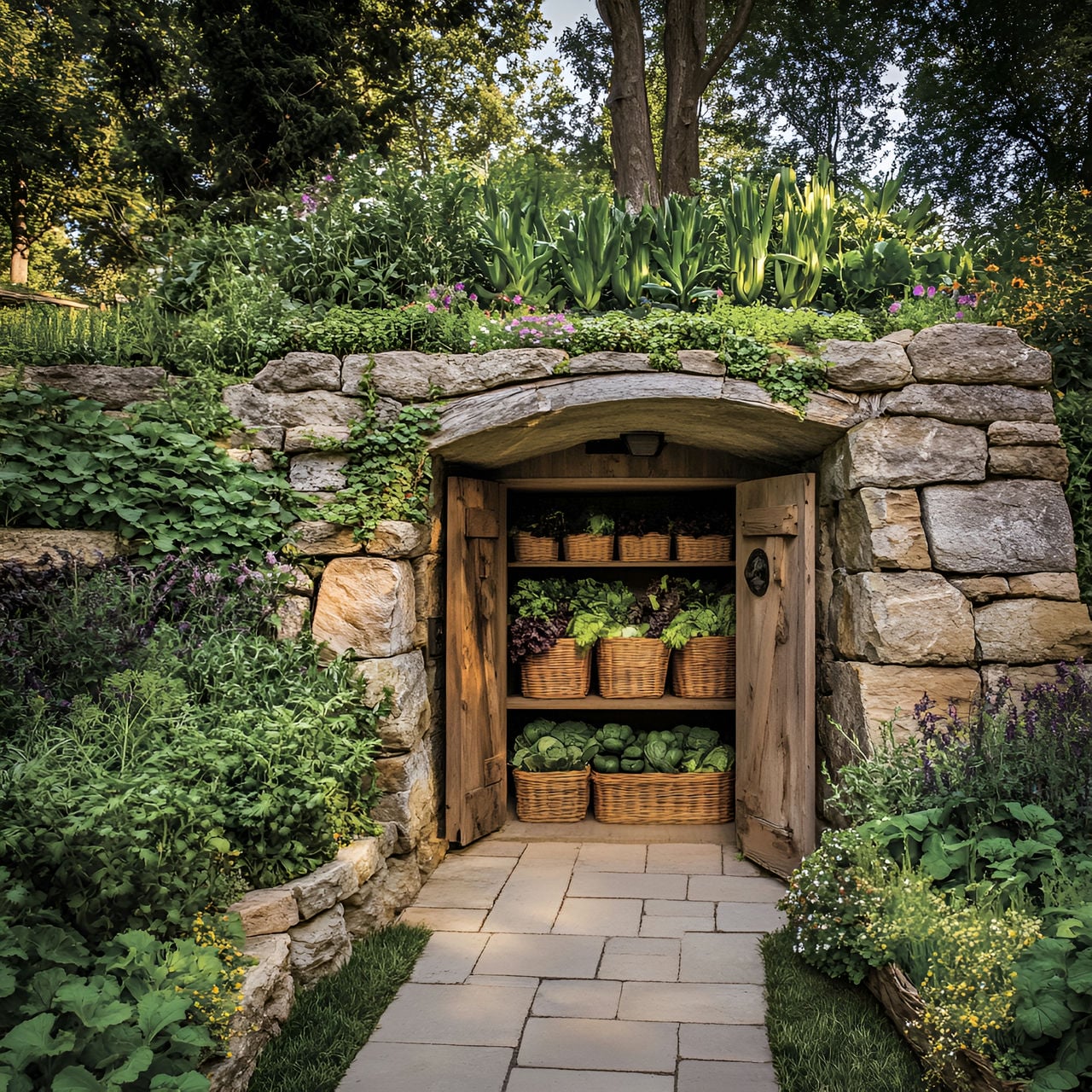 Cave à légumes : Taille, Fonctionnalité, Utilisations, Mobilier et Rénovation