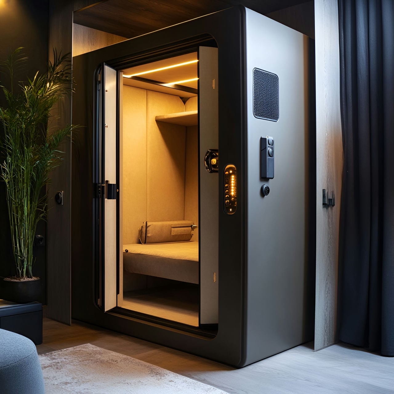 Pièce sécurisée : Taille, Fonctionnalité, Usages, Mobilier et Rénovation