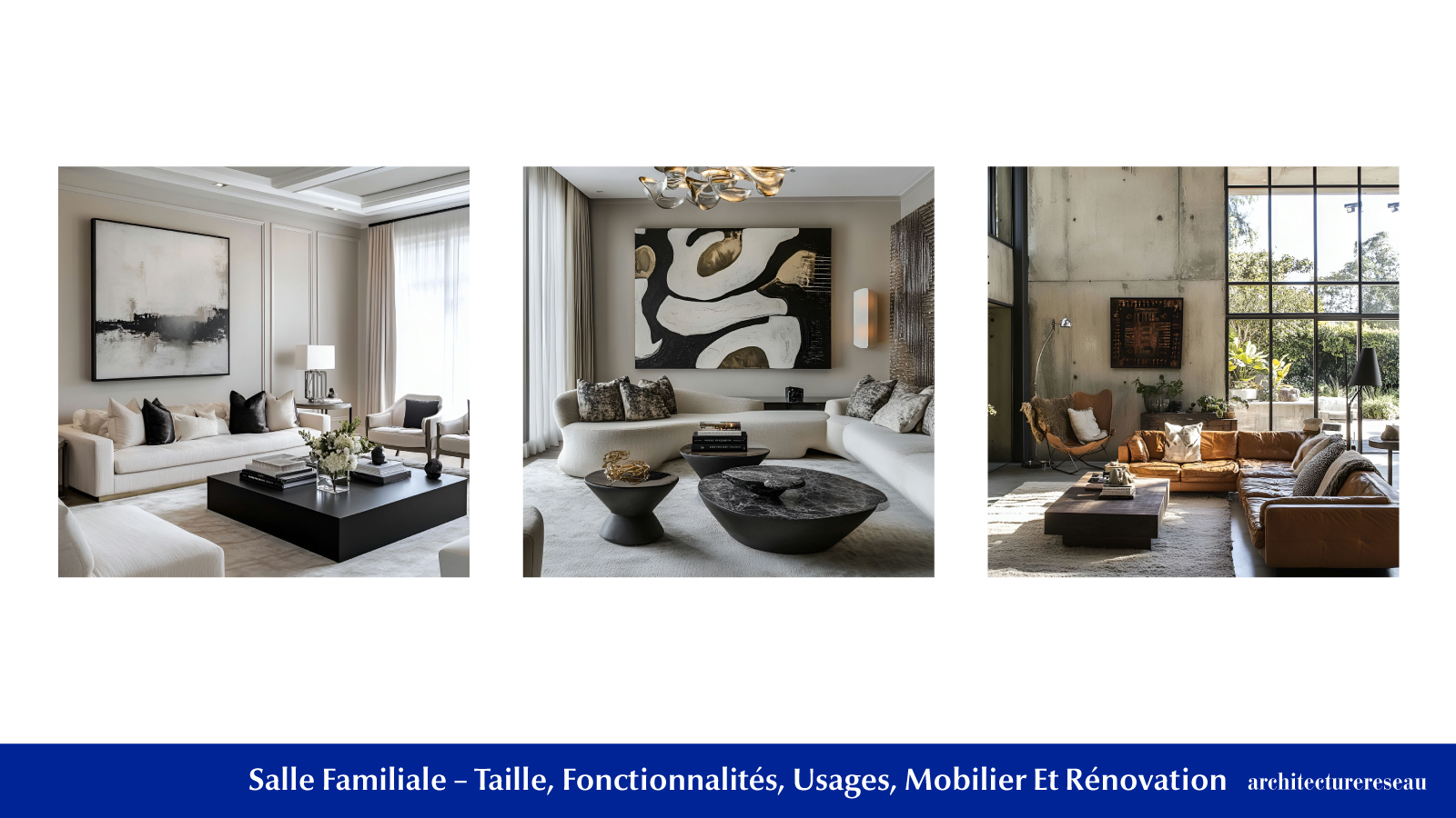 Salle familiale : Taille, Fonctionnalité, Usages, Mobilier et Rénovation